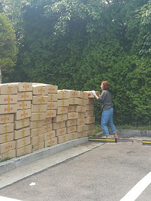 후원물품(삼계닭) 배분 [16-06-30]