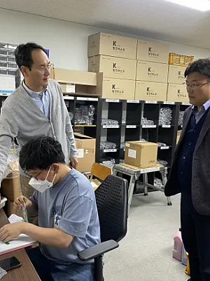 [가나안근로복지관] 최만식 경기도의원, 가나안근로복지관 방문... 근로장애인도 기회수당 받아야(2월 26일)