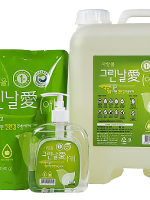 [품질인증]친환경 주방세제 '그린날 愛'