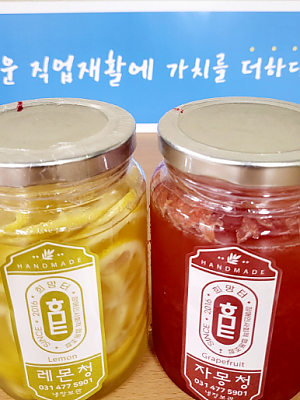 [새콤달콤 수제청] 청청이세트(각 500g)