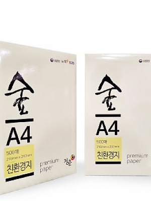 ★친환경★ 청춘D의 특별함, 친환경 A4용지 '숲'